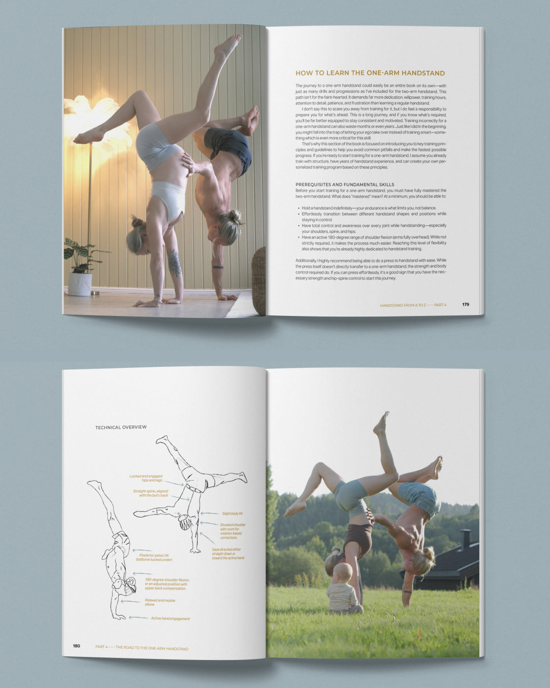 Handstand From A-Z || Book About Handstand & Bodyweight Strength by Sondre Berg